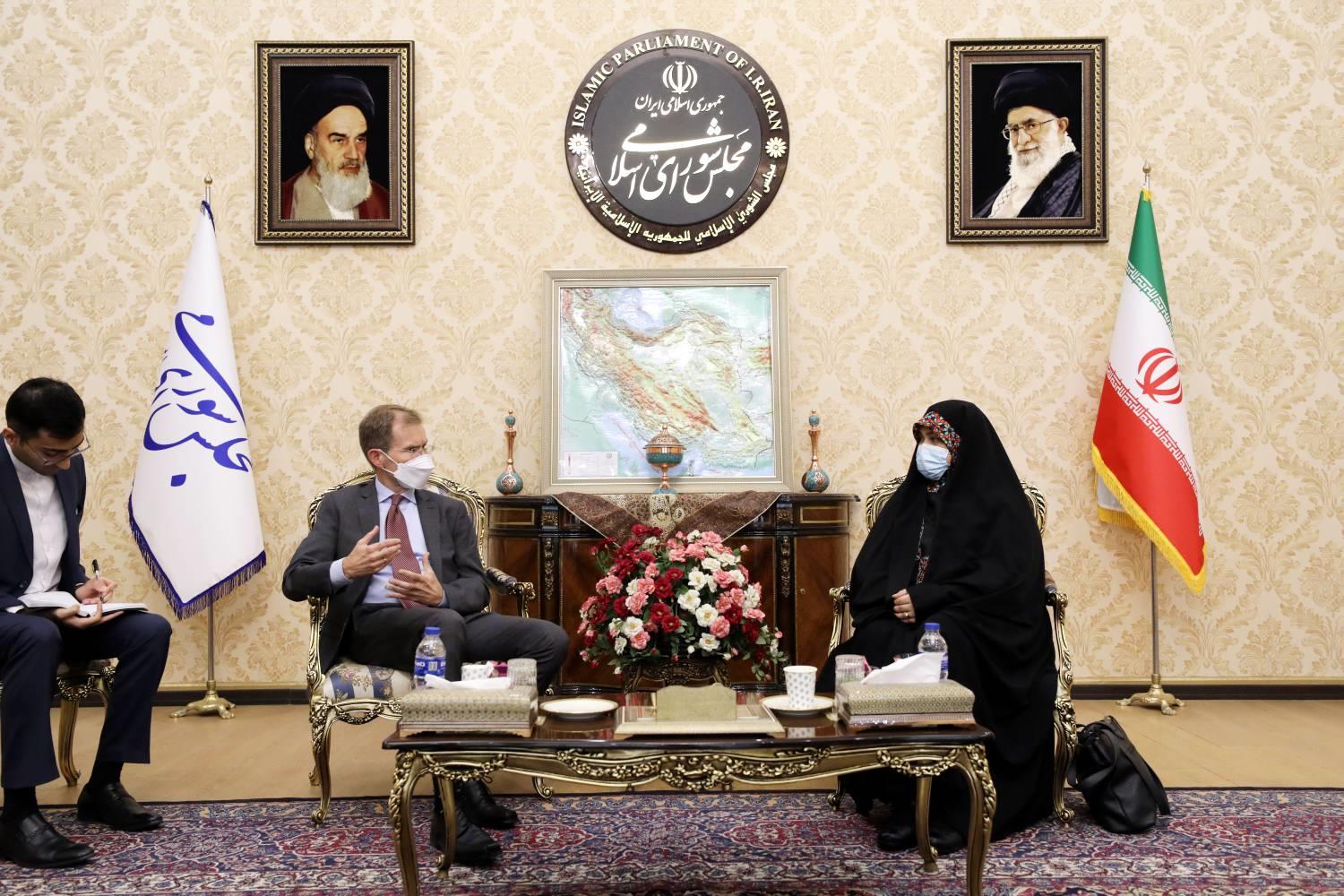 دیدار سمیه رفیعی با سفیر نروژ در تهران